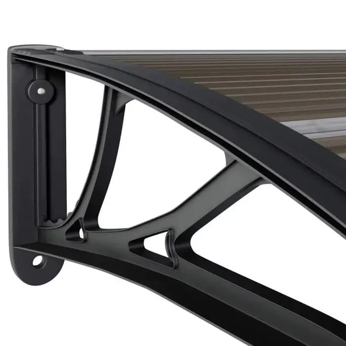 Abri de voiture en polycarbonate robuste, auvent en aluminium pour parking extérieur, abri résistant