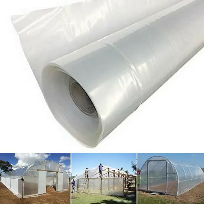 Film Polyéthylène Transparent pour Serre, Culture Agricole, 0.04mm