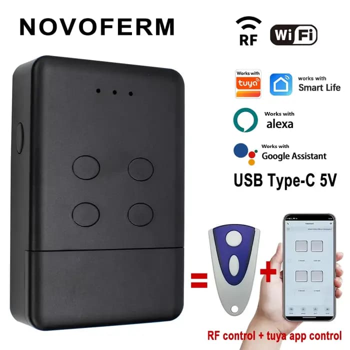 NOVOFERM NOVOTRON Wifi télécommande de porte de Garage intelligente pour 502 MAX43-2 504 MAX43-4 uti
