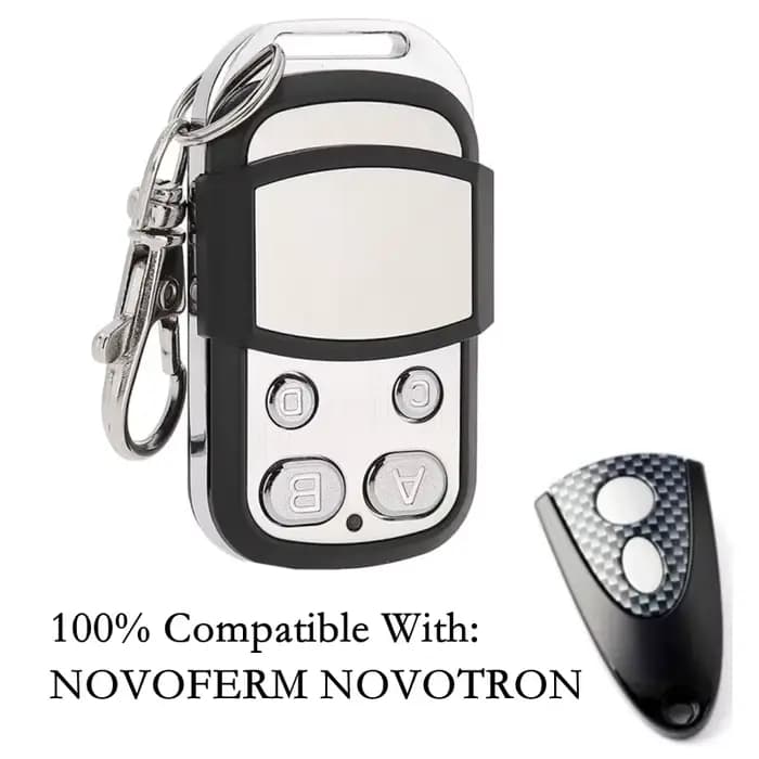 NOVOFERM NOVOTRON 502 512 522 524 télécommande de porte de Garage NOVOFERM MHS43-2 NOVOTRON 302 304 