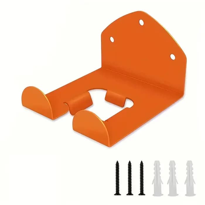 Support mural pour outils de jardinage : organiseur de garage pour débroussailleuses, coupe-bordures