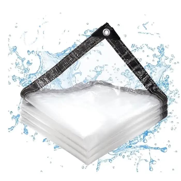 Tissu imperméable Transparent, jardin coupe-vent, serre en polyéthylène, couverture pour plantes ave