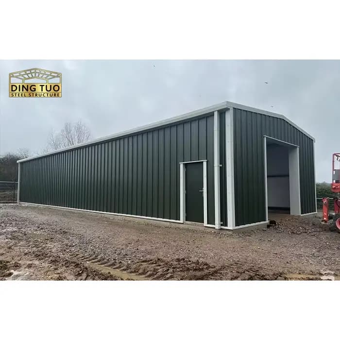 Garage en acier galvanisé avec revêtement antirouille, conception facile à assembler, pour le statio