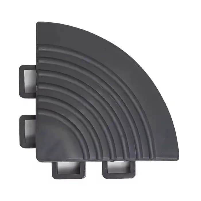 Dalles de sol en plastique emboîtables robustes en PP pour garage, salle de lavage de voitures, sall