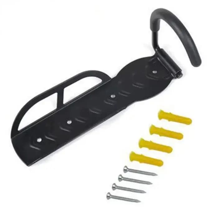 1 pièce porte-vélo mural porte-vélo VTT support support de rangement crochet monté support épais noi