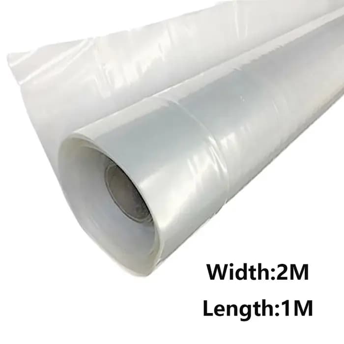 Film plastique transparent pour serre, tunnel polyvalent, film transparent anti-poussière en PE, cou