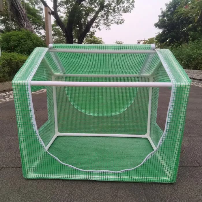 Abri de pluie de serre portable adapté à une utilisation intérieure et extérieure dans les cours - c