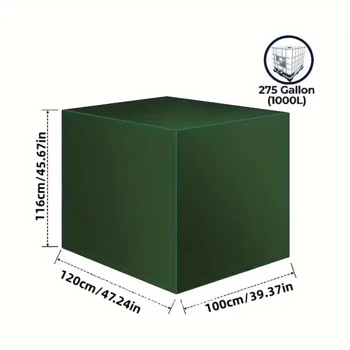 Couvercle de réservoir de stockage d'eau, tissu Oxford imperméable, couvercle extérieur de boîte de 
