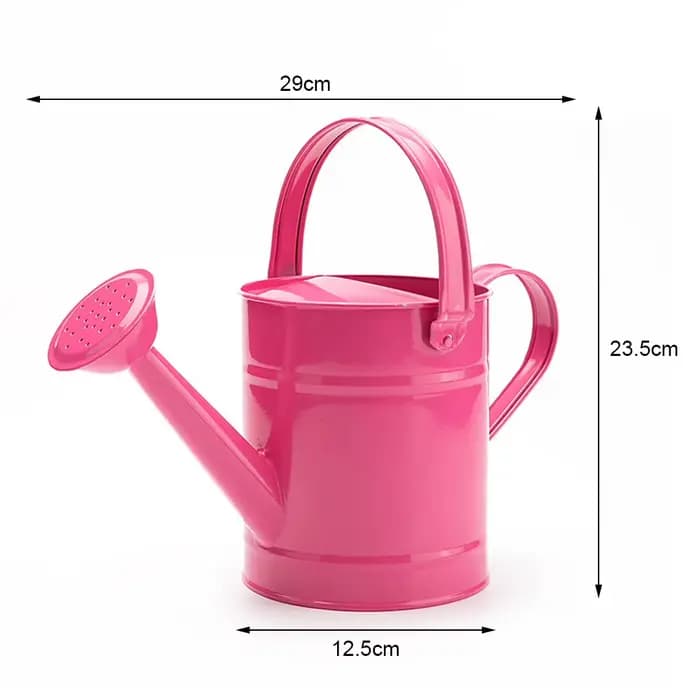 Arrosoir en métal coloré de 1,5 l, Mini arroseur/pulvérisateur d'arrosage de fleurs pour arrosage de