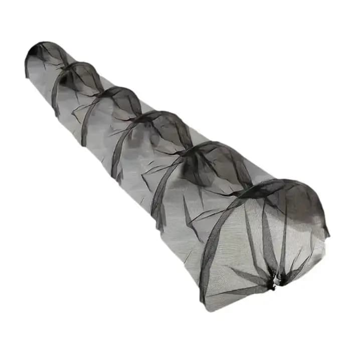 Tunnel de jardin en plastique pour serre agricole, couverture en maille pour plantation, sans suppor