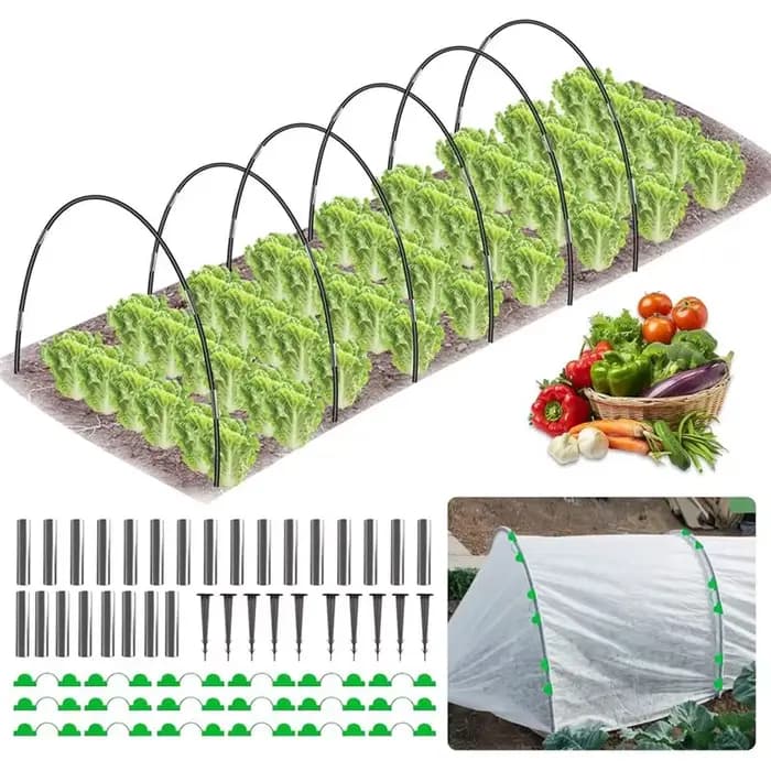 A69egarden Arceaux de jardinage pour bacs surélevés, pour la culture de légumes en extérieur en file