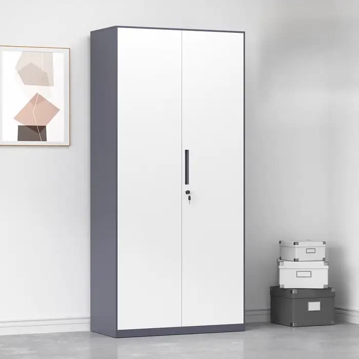 Armoire de rangement de Garage en métal 2025 avec étagères réglables, armoire à outils verrouillable