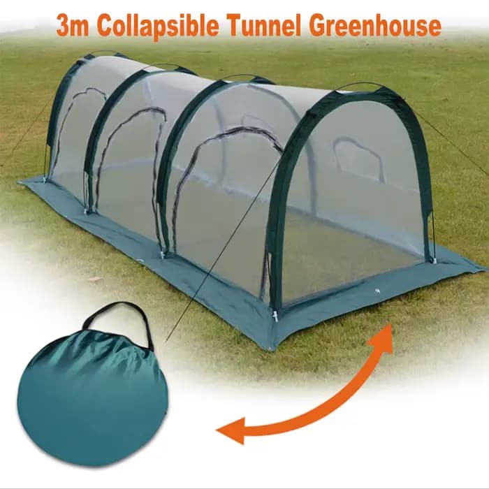 Housse de protection pour plantes à effet de serre 3m, pliable, en PVC Transparent, résistant à la p