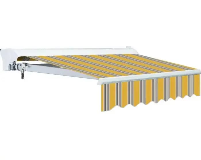 Auvent pliant rétractable en aluminium, intégration automatique manuelle, extérieur, bain