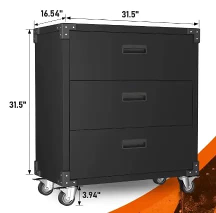 Armoire à outils en acier de haute qualité