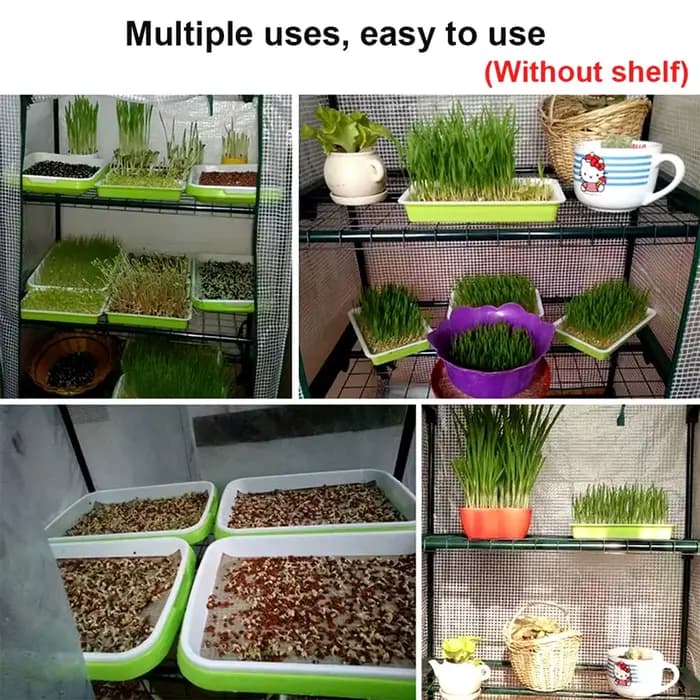 Mini couvercle de serre de jardin à 4 niveaux