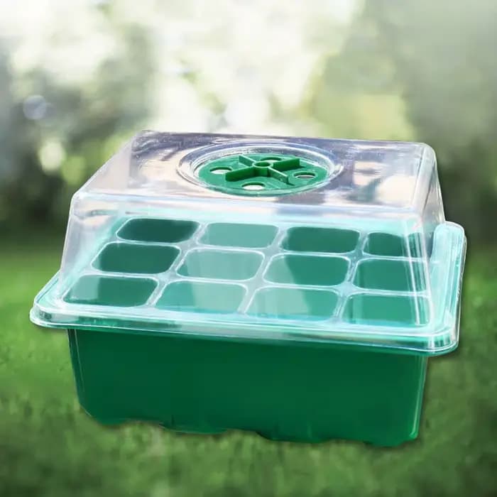 Kit de démarrage pour plantes à effet de serre avec trou de ventilation