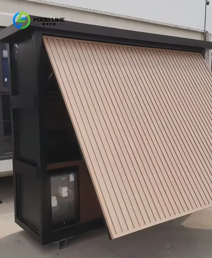 Cuisine Modulaire Extérieure Contemporaine Personnalisée Préfabriquée