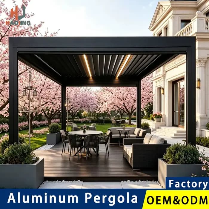 Pergola extérieure de jardin