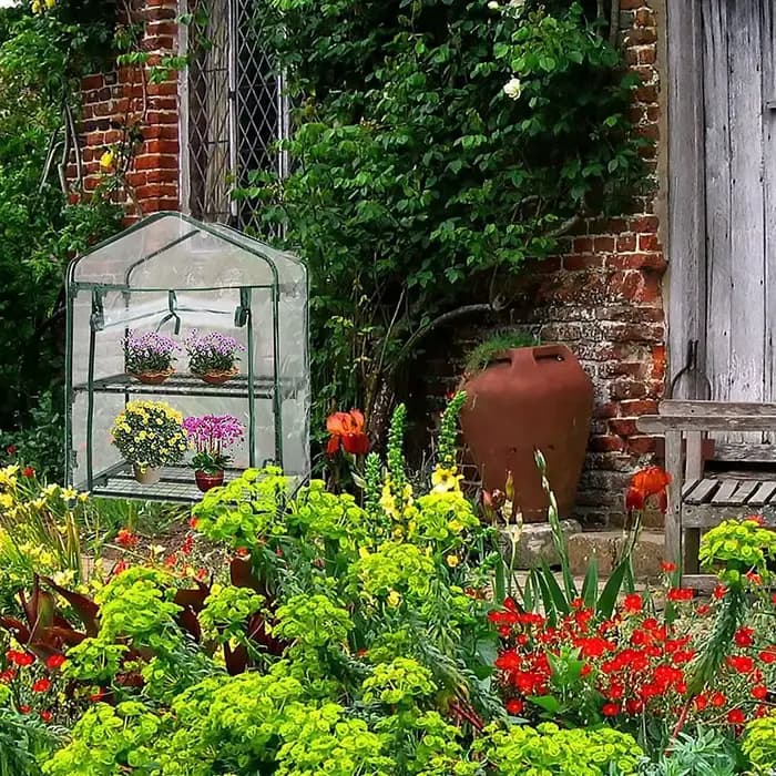 Couverture de serre de jardin à 3/4/5 niveaux