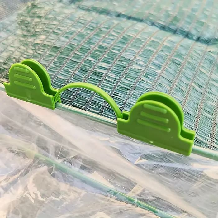 30 pinces en plastique pour serre
