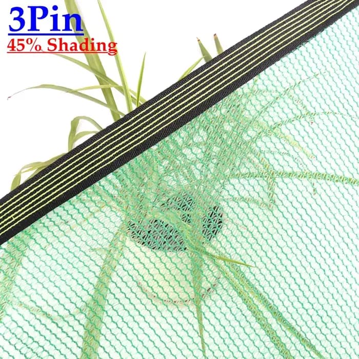 Filet pare-soleil vert anti-UV en HDPE