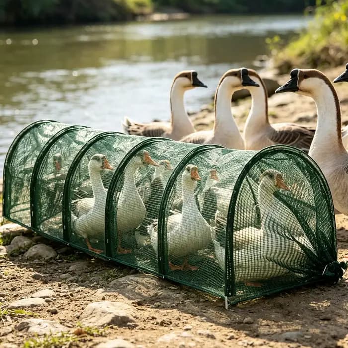 Serre tunnel pliable pour jardin