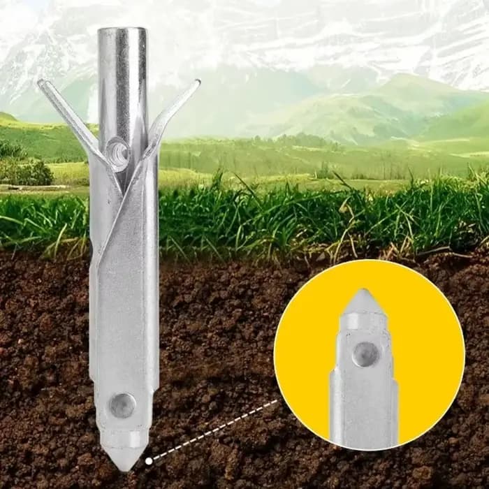 Ancre au sol antirouille en acier robuste