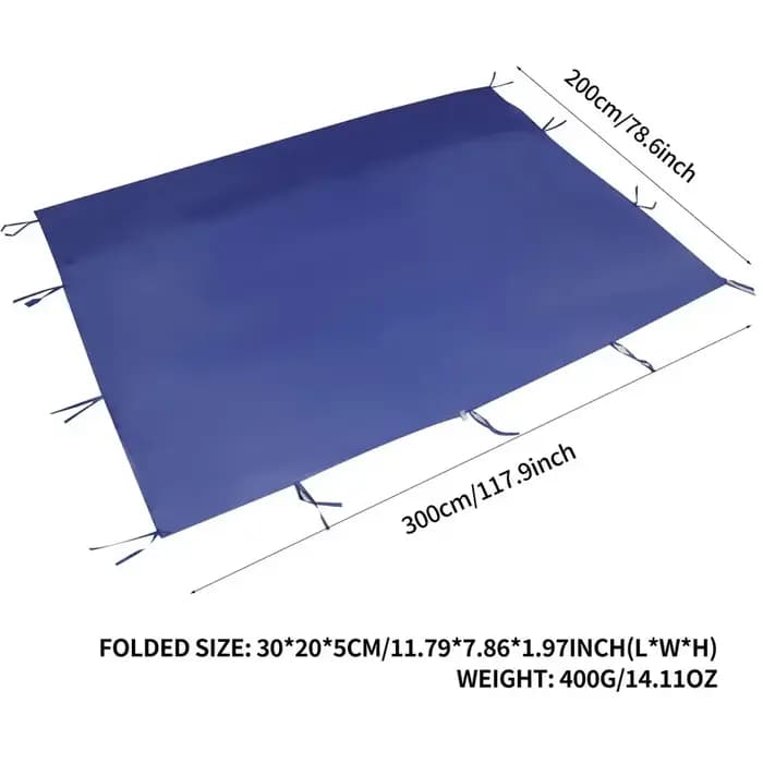 Auvent Pop-Up pliable, abri instantané léger