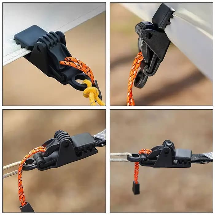 1 à 10 pinces à bâche réutilisables