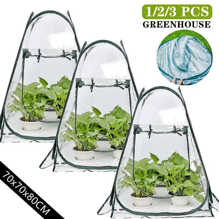 Serre Pop-Up pour plantes de jardinage intérieures et extérieures