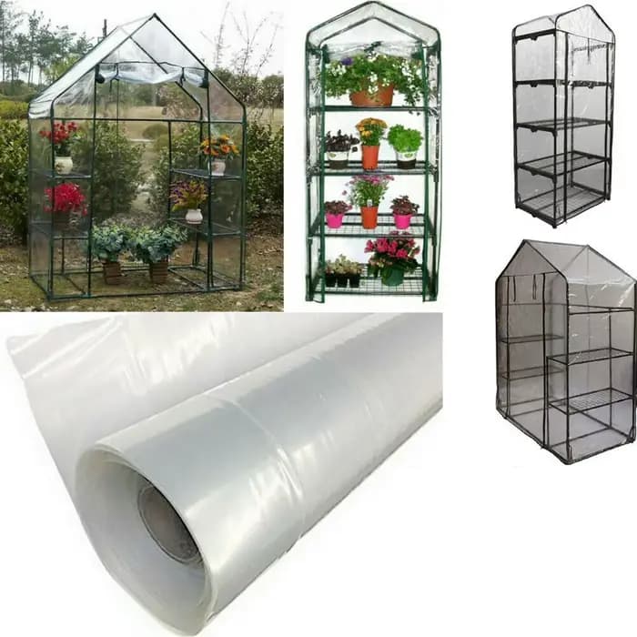 Film Polyéthylène Transparent pour Serre, Culture Agricole, 0.04mm