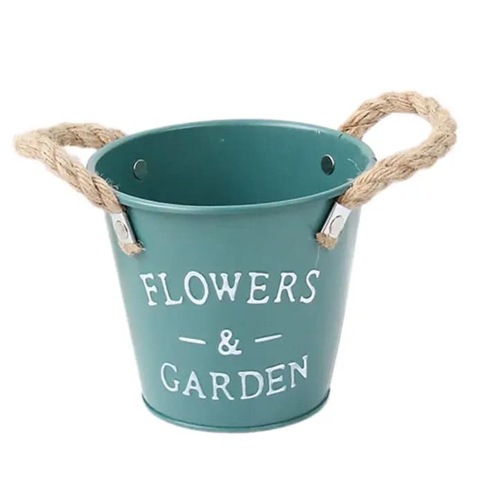 Pot de fleur rond polyvalent pour plantes de jardin