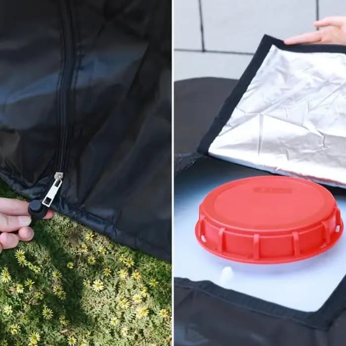 Housse stockage extérieure imperméable coupe-vent