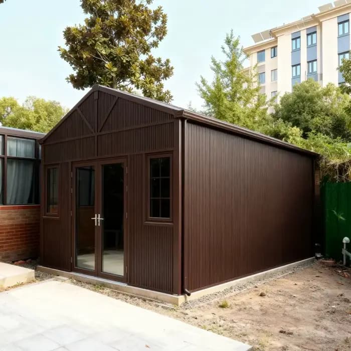 Pavillon de jardin personnalisé en alliage d'aluminium
