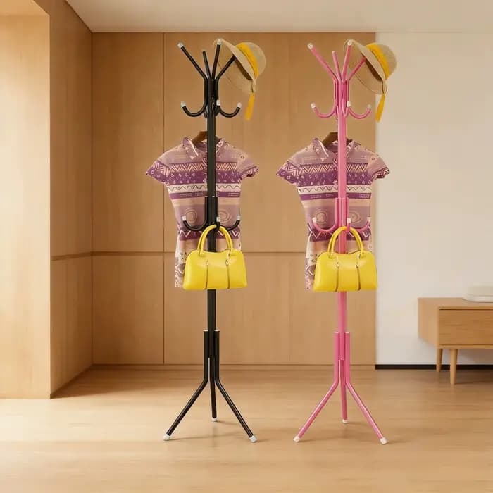 Porte-manteau multifonctionnel en métal