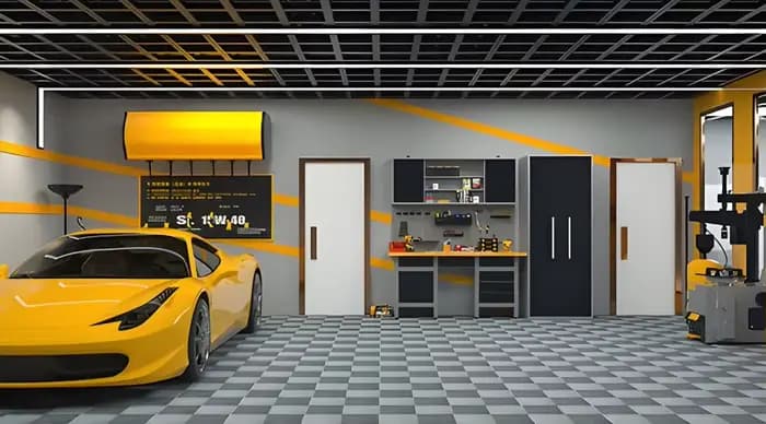 Armoire de Garage modulaire robuste