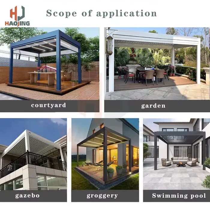 Pergola extérieure de jardin