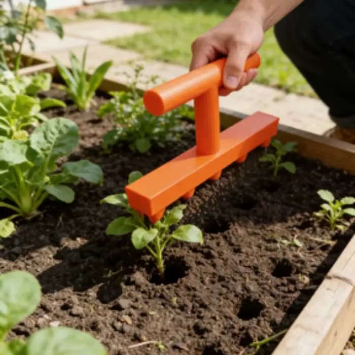 Semoir de jardin pour la plantation de légumes et de fleurs à domicile