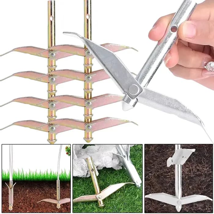 Ancrage au sol 4 pièces