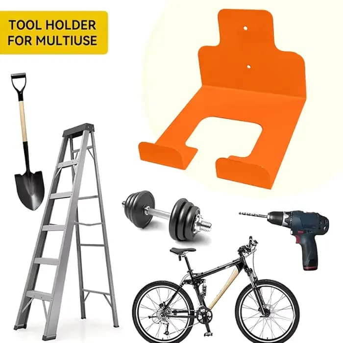 1 support de rangement de garage en fer robuste
