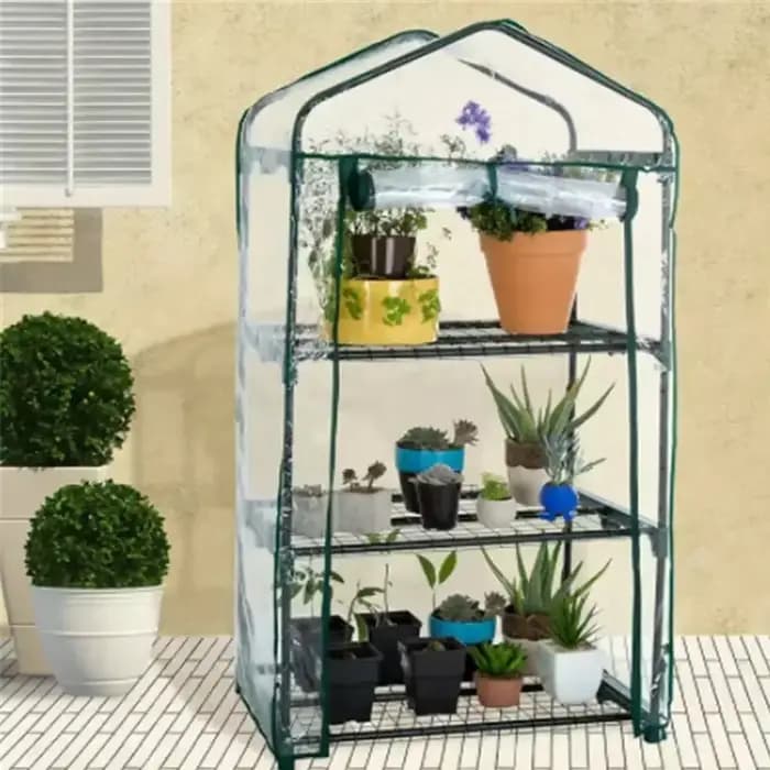 Serre de jardin résistante aux intempéries