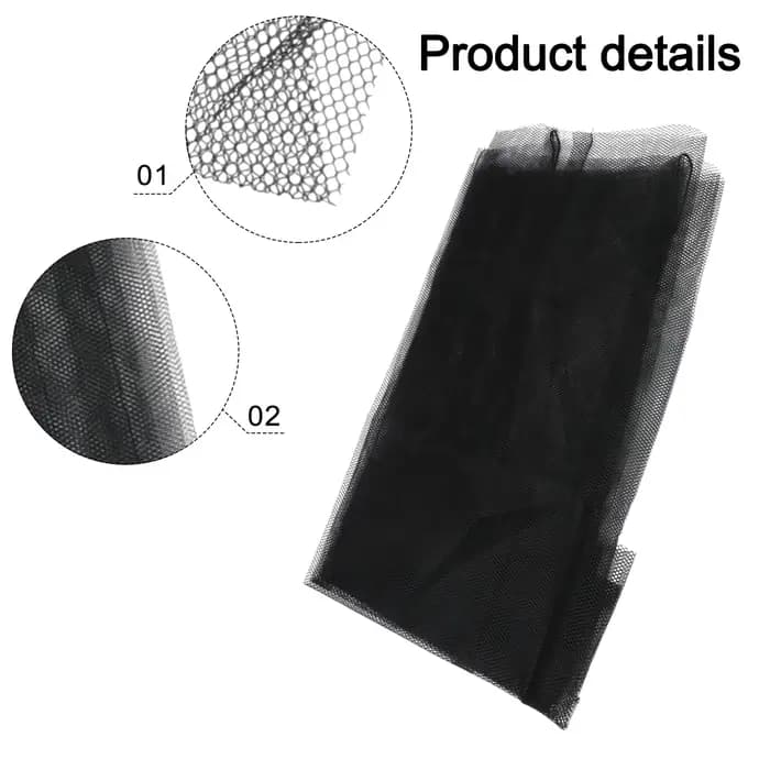 Tunnel de plantation agricole en maille de 3 mètres avec couverture en plastique (support non inclus) – Filet