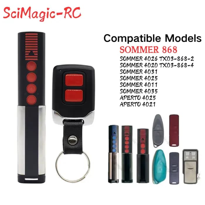 Télécommande de porte de garage 868mhz