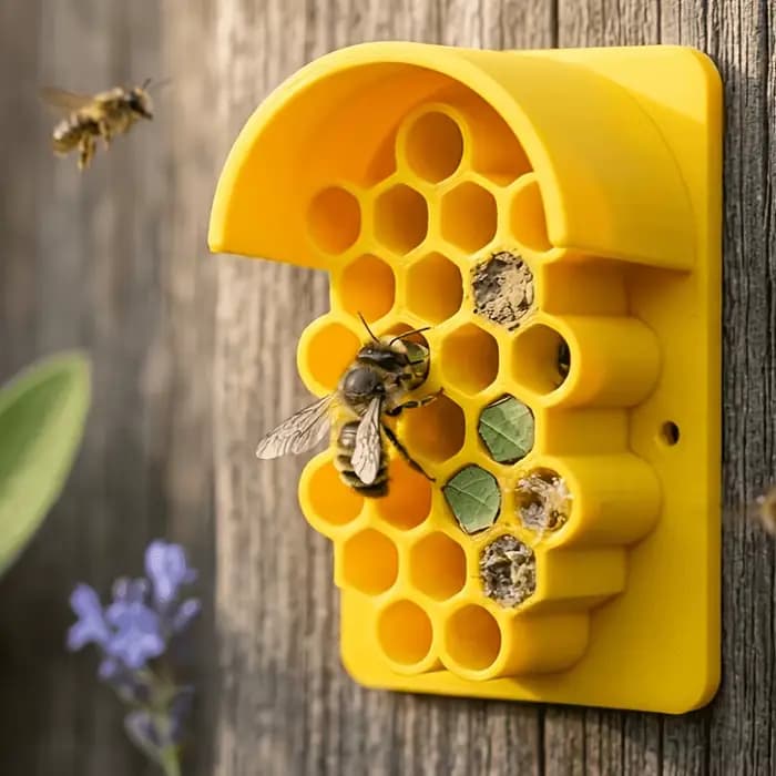 Abri pour insectes bénéfiques de jardin
