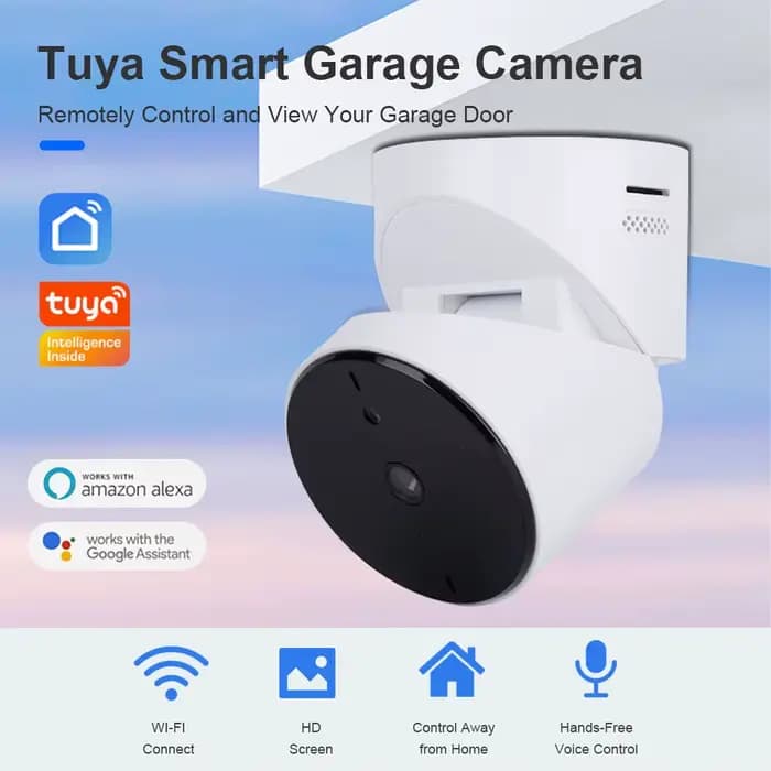 Ouvre-porte de caméra de garage WiFi intelligent Tuya