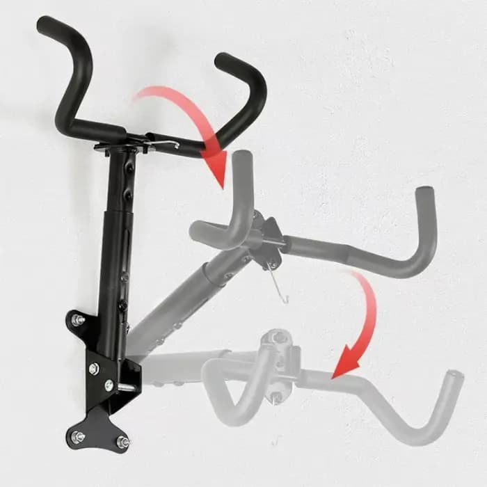 Support mural pliable et réglable pour vélo de route et VTT