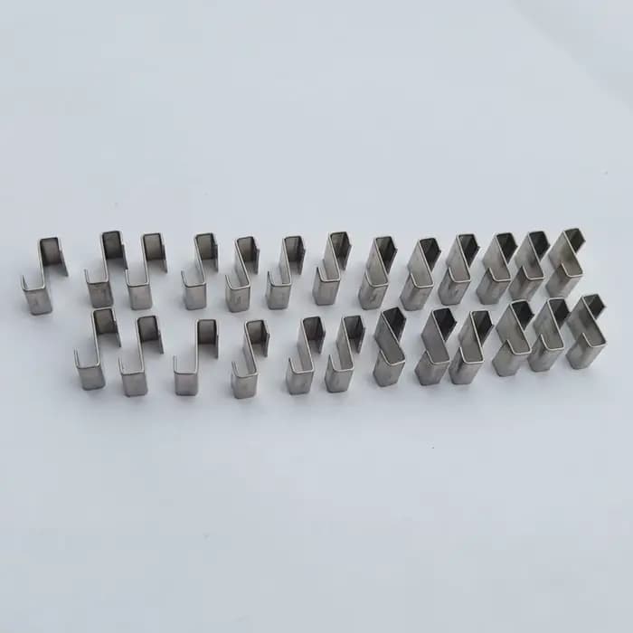 Clips en verre pour serre, pinces de serre de type Z en acier inoxydable