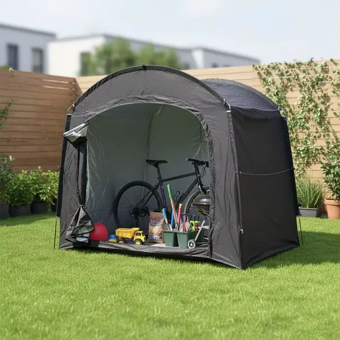 Abri portable pour vélo d'extérieur avec tissu Oxford épaissi