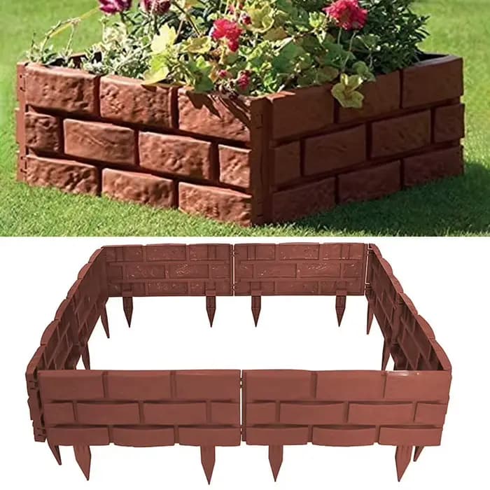 Bordure de Jardin en Brique de Charbon